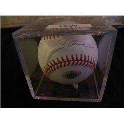 Tom Glavine Autographed Baseball