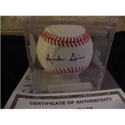 Andy Sisco Signed Baseball
