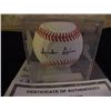 Image 1 : Andy Sisco Signed Baseball