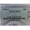 Image 3 : 1939 S WALKING LIBERTY HALF DOLLAR PCGS XF45