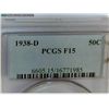 Image 3 : 1938 D WALKING LIBERTY HALF DOLLAR PCGS F15 ****KEY***