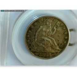1854 O SEATED LIBERTY HALF DOLLAR (ARROWS)  PCGS XF40