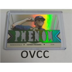 STEPHEN STRASBURG 2012 TOPPS TRIPLE THREADS 6X GAME USED JERSEY 04/18