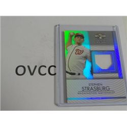 STEPHEN STRASBURG 2012 TOPPS TRIPLE THREADS GAME USED JERSEY 26/36