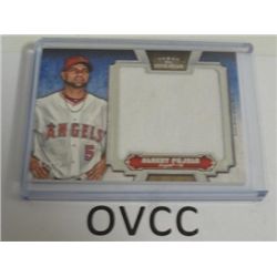 ALBERT PUJOLS 2012 TOPPS FIVE STAR JUMBO GAME USED JERSEY 92/92
