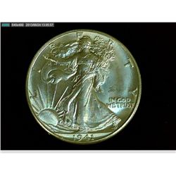 1941 D WALKING LIBERTY CHOICE UNCIRCULATED