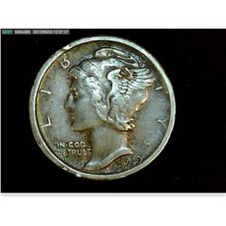 1919 S MERCURY DIME