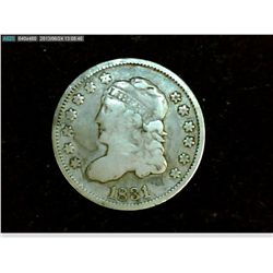 1831 CAPPED BUST DIME SMALL