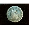 Image 1 : 1843 SEATED HALF DIME WITH STARS