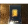 Image 1 : 5 GRAM GOLD BAR- PAMP