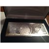 Image 1 : 4 OZ .999 PURE SILVER "$100 BAR"
