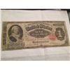 Image 1 : 1891 MARTHA WASHINGTOM $1 SILVER CERTIFICATE. VERY RARE