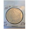 Image 1 : 1921-D MORGAN SILVER DOLLAR MS-64