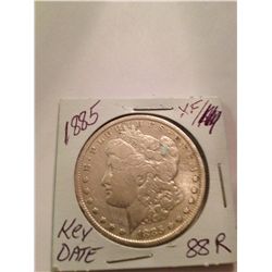 1885 MORGAN SILVER DOLLAR XF