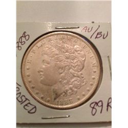 1888 MORGAN SILVER DOLLAR AU/BU FROSTED