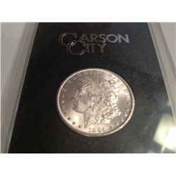 1884-CC Morgan Dollar GSA BU MS-63