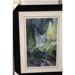 EMILY CARR LIMITED EDITION PRINT "LIGHT THROUGH THE FOREST" 93/175