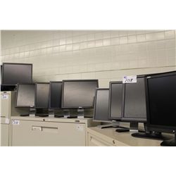 LARGE LOT OF 17" MONITORS