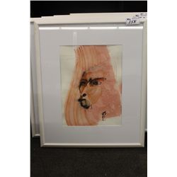 LAZA FONKIN FRAMED WATER COLOR