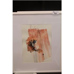 LAZA FONKIN FRAMED WATER COLOR
