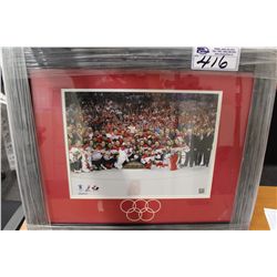 FRAME TEAM CANADA OLYMPIC PICTURE