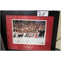 FRAME TEAM CANADA OLYMPIC PICTURE