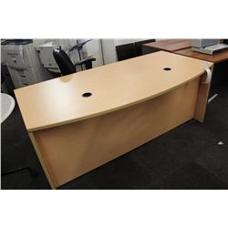 MAPLE BOTH FRONT EXECUTIVE DESK