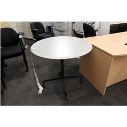 GREY GRANITE 36 INCH MOBILE ROUND