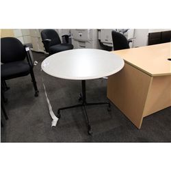 GREY GRANITE 36 INCH MOBILE ROUND