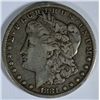 Image 1 : 1881-CC MORGAN DOLLAR VF SCARCE