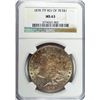 Image 1 : 1878 7F MORGAN DOLLAR NGC MS63 COLOR!