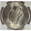 Image 3 : 1927 S PEACE DOLLAR NGC MS63 NICE, WHITE