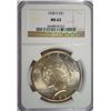 Image 1 : 1928 S PEACE DOLLAR NGC MS63 NICE, WHITE