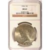 Image 1 : 1934 PEACE DOLLAR NGC MS63