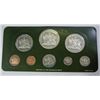 Image 2 : 1976 TRINIDAD AND TOBAGO EIGHT PIECE PROOF SET, ORIGINAL BOX AND CERTIFICATE