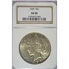 Image 1 : 1935 PEACE DOLLAR NGC AU 58
