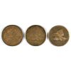 Image 1 : 3-1857 FLYING EAGLE CENTS "GRADING SET" (AG,GOOD,VG)