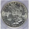 Image 2 : 1881-S MORGAN DOLLAR PCGS MS64