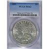 Image 1 : 1891 MORGAN DOLLAR PCGS MS62