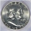 Image 2 : 1957-D FRANKLIN HALF DOLLAR PCGS MS64