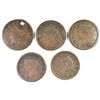 Image 1 : 5 CULL LARGE CENTS