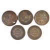 Image 2 : 5 CULL LARGE CENTS