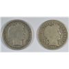 Image 1 : 1900-O VG & 1901-S AG/GOOD BARBER DIMES