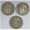 Image 1 : 3-1925 STANDING LIBERTY QUARTERS "GRADING SET" (VG,FINE,VF)