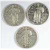 Image 1 : 1927 STANDING LIBERTY QUARTERS "GRADING SET" (VG,FINE,VF)