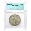 Image 1 : 1938-D WALKING LIBERTY HALF DOLLAR ICG FINE 15