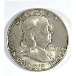 1949-S FRANKLIN HALF DOLLAR CH BU