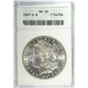 Image 1 : 1897-S MORGAN DOLLAR ANACS MS63