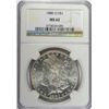 Image 1 : 1880 O MORGAN DOLLAR NGC MS62, ITS REALLY 63