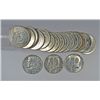 Image 1 : ( 20 ) ONE ROLL OF 1967 J.F. KENNEDY  HALF DOLLARS SUPERB GEM BU 40% SILVER